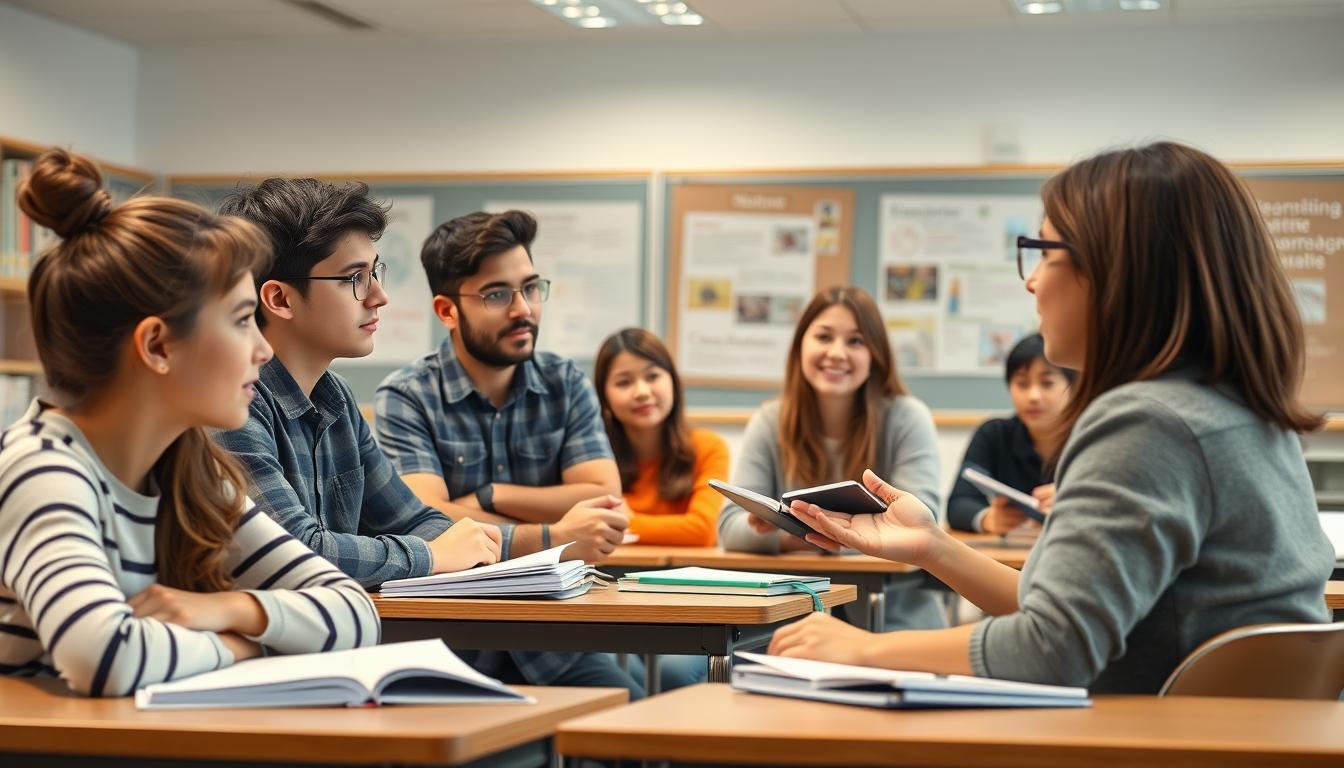 University campus and scholarly atmosphere in Boston